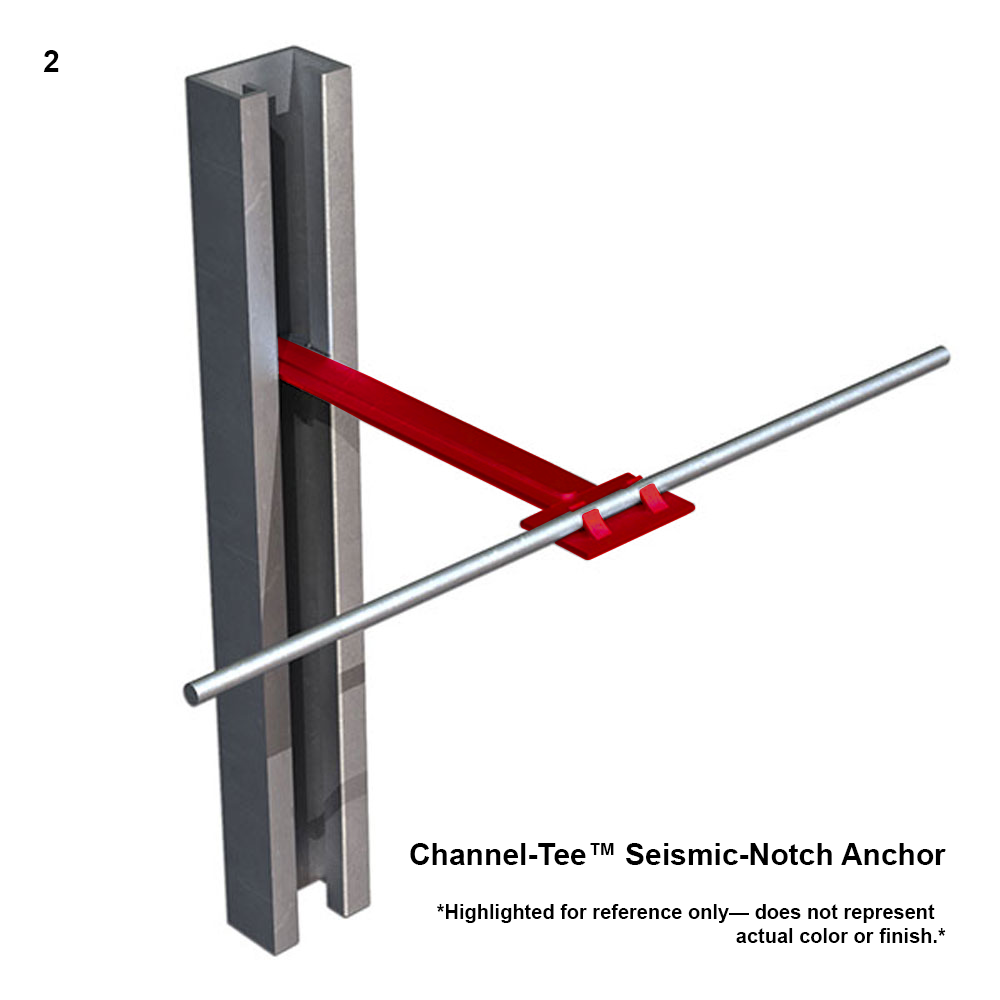 Channel-Tee™ Seismic-Notch Anchor
