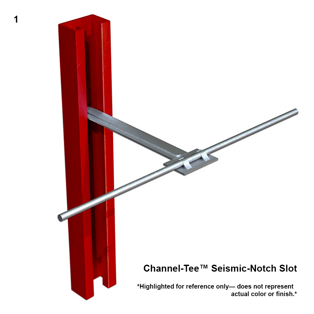 Channel-Tee™ Seismic-Notch Slot